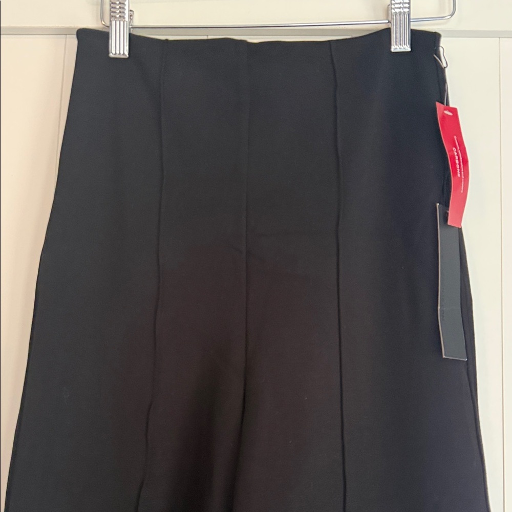 Carbon 38 Sophisticated Black Wide-Leg Women's Pants - Picture 2 of 3
